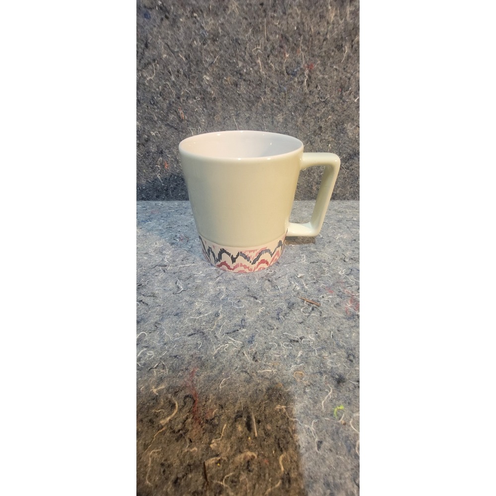 Starbucks‎ 2017 Mint Green Abstract Art Accent Coffee/Tea Mug 12oz